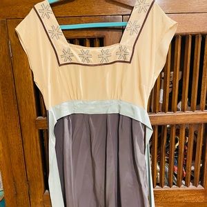 Vintage Anthropologie Dress with embellished stars. Never Worn.